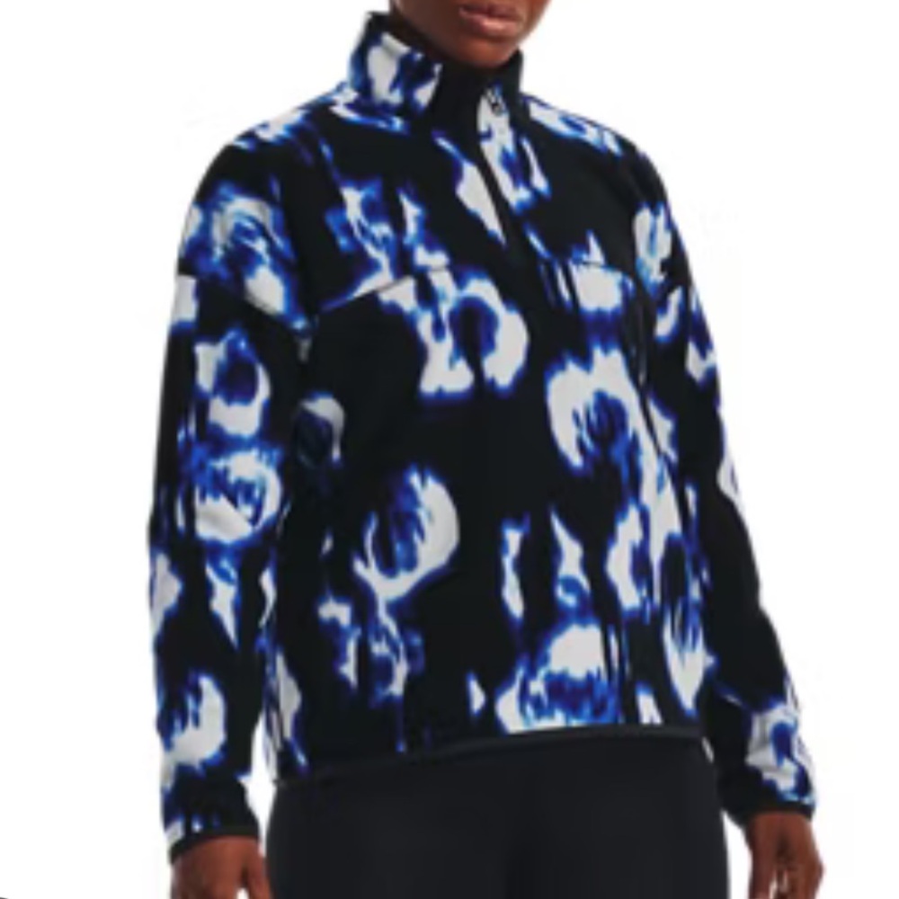 Under Armour Women's UA Turbofleece Printed ¼ Quarter Zip Pullover Sweatshirt XL